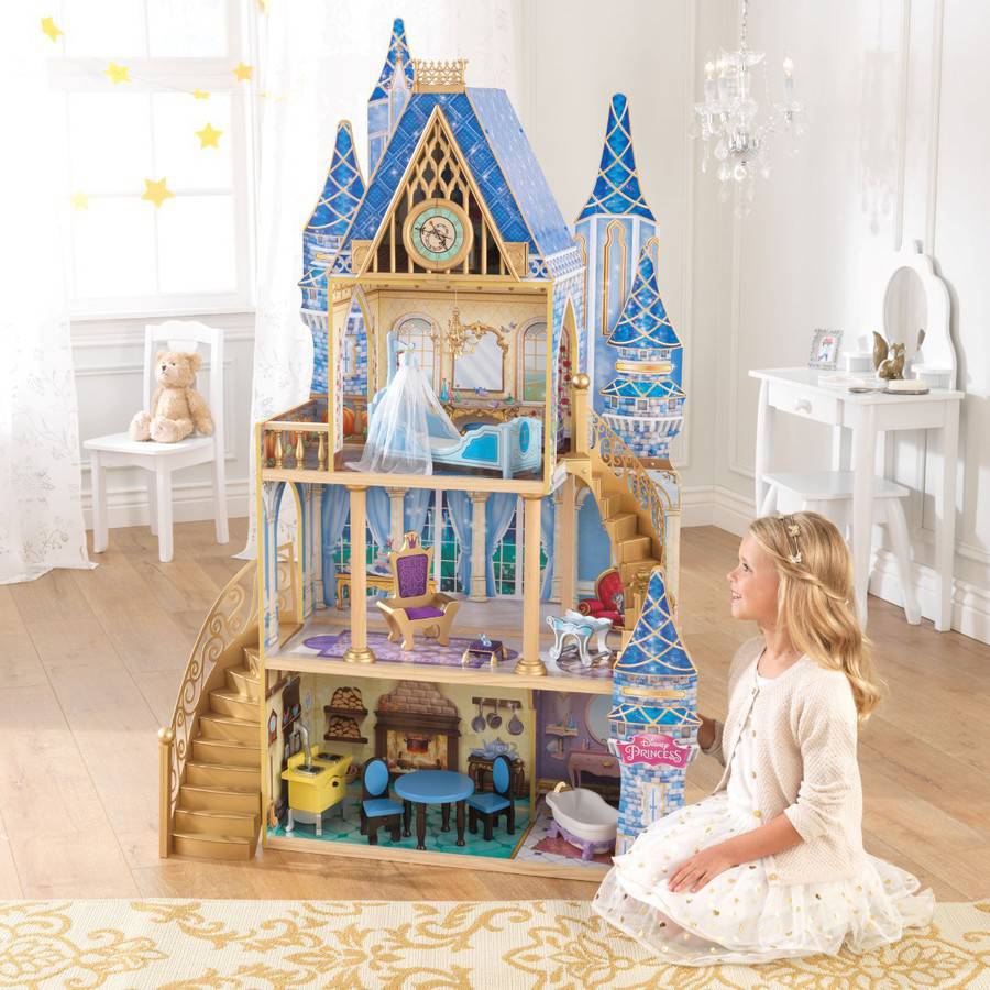Disney Princess Cinderella Royal Dreams Dollhouse with Furniture by KidKraft ปราสาทเจ้าหญิงซินเดอเรลล่าแสนสวย