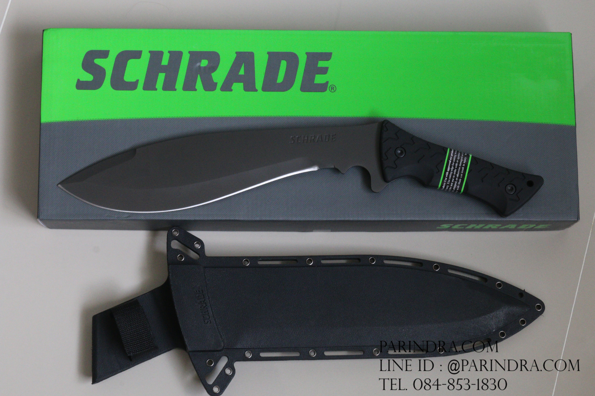 มีดใบตายเดินป่า SCHRADE Knife SCHF48 แกร่ง และ ทรหด (OEM)