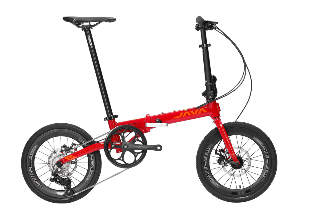 New!!! จักรยานพับได้ Java X2 FOLING BIKE, 1*9 สปีด เฟรมอลู ล้อ16”