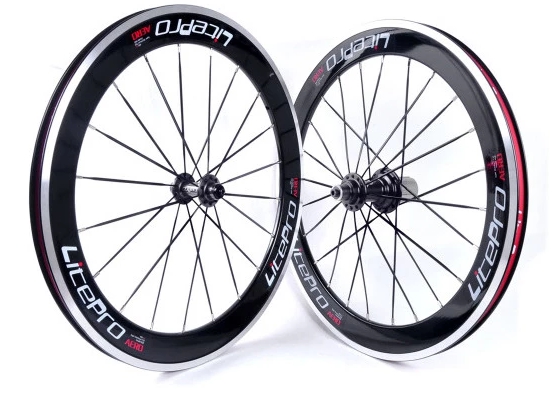 ชุดล้อมินิ LITEPRO KPRO Aero Wheelset Kpro S42, ริมเบรค ขนาด 406, 451 (74/130mm.)