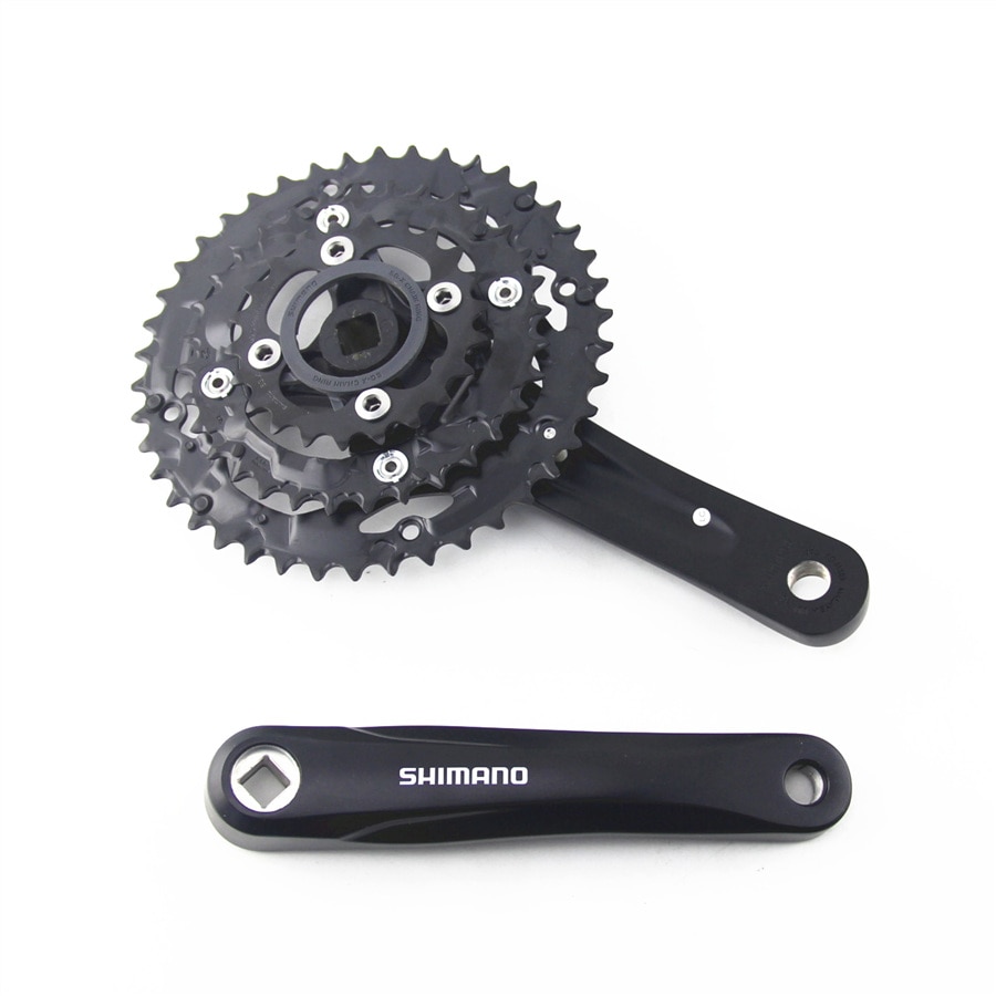 จาน ACERA, FC-M361L, 8-SPD, 42/32/22T, 175MM สีดำและสีเงิน 2019