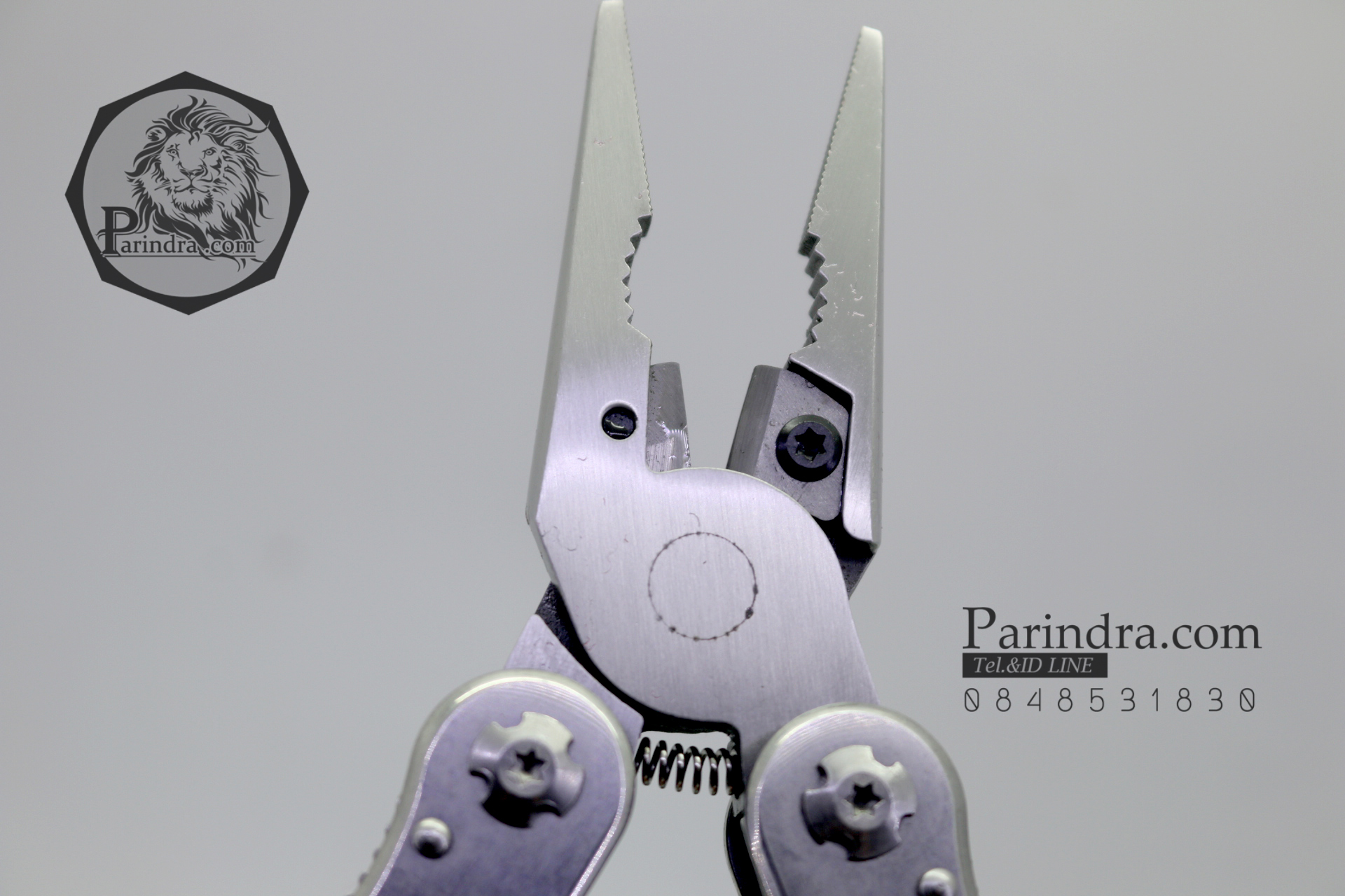 คีมเอนกประสงค์ Multi-Tools Ganzo กานโซ่ รุ่น G302-H สีเงินไทเทเนี่ยม ของแท้ 100%