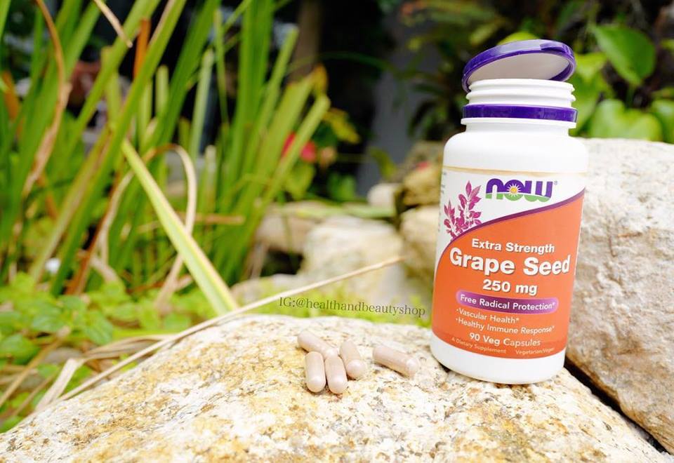 Now Foods, Grape Seed, Mega Potency, 90 Vcaps