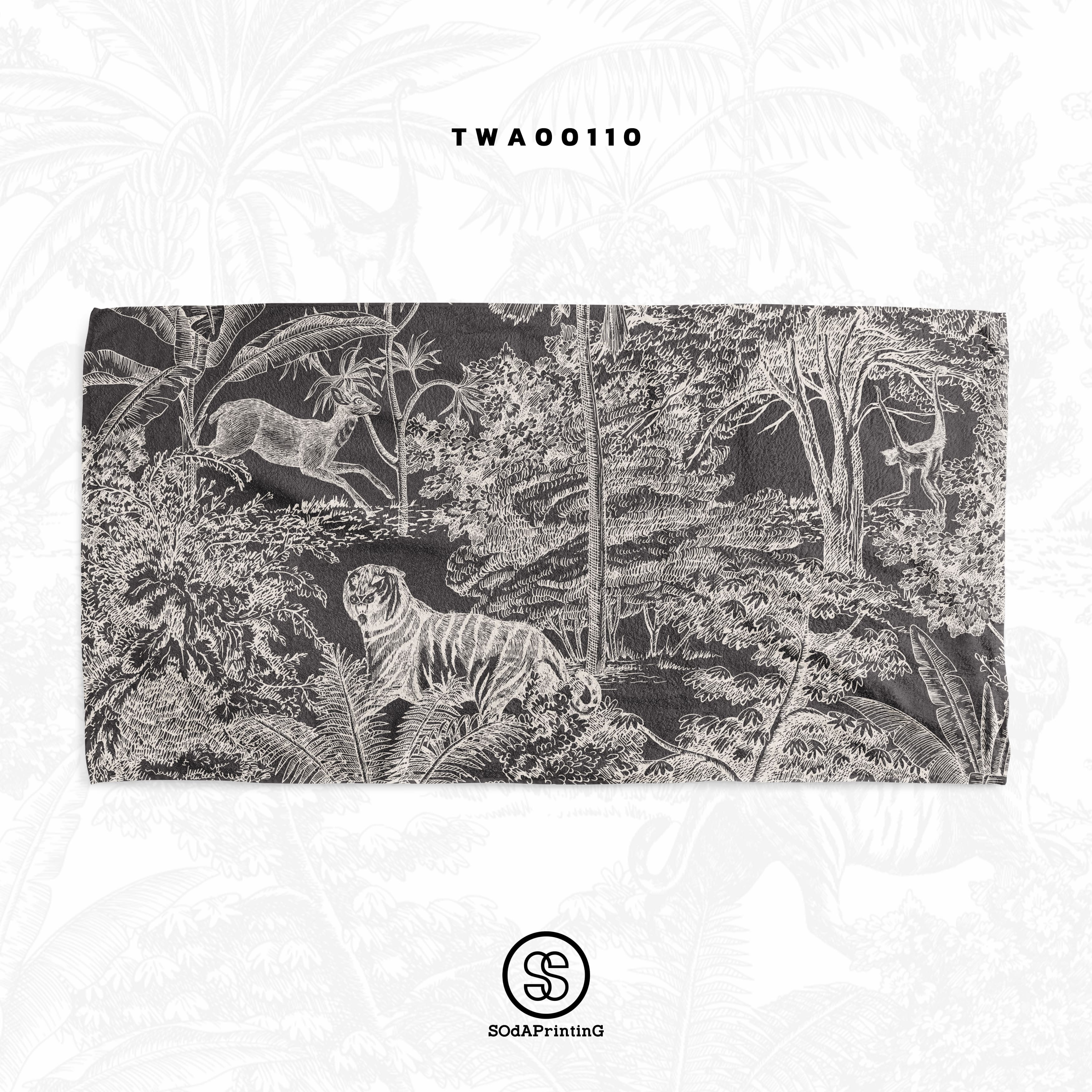 ผ้าเช็ดตัว F-Forest Collection รหัส TWA00110-TWA00113 #SOdAtowel #SOdAhome #SOdAPrintinG