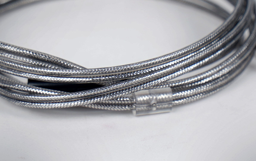 Simgot LC1 สายอัพเกรดหูฟังทองแดงหุ้มฉนวนเงิน ขั้ว 2พิน0.78 แจ็ค 3.5 มม. มีไมค์ในตัว ประกันศูนย์ไทย