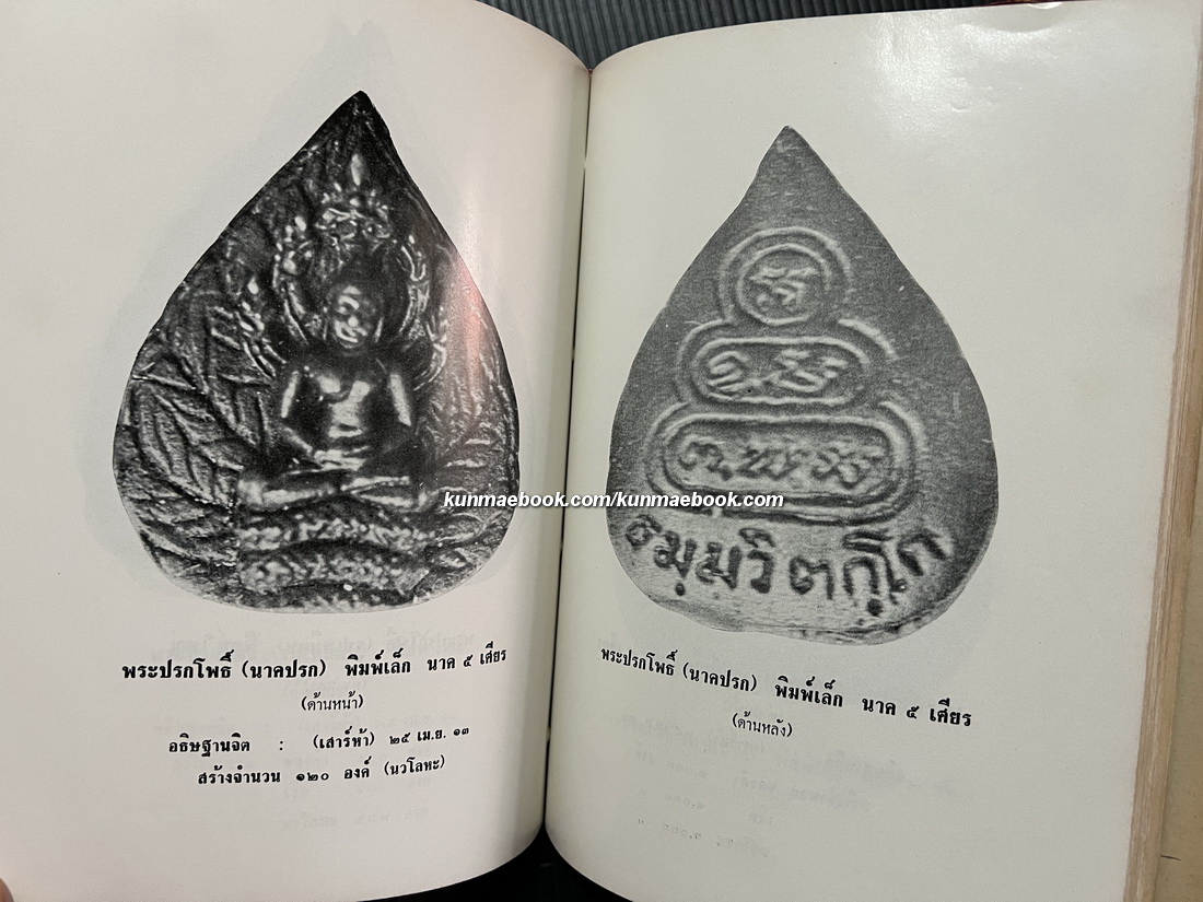 ภาพพระเครื่อง และ ประวัติท่านธมฺมวิตกฺโก ภิกขุ มหาเสวกตรีพระยานรรัตนราชมานิต ( เจ้าคุณนรฯ ) ( ปกแข็ง )
