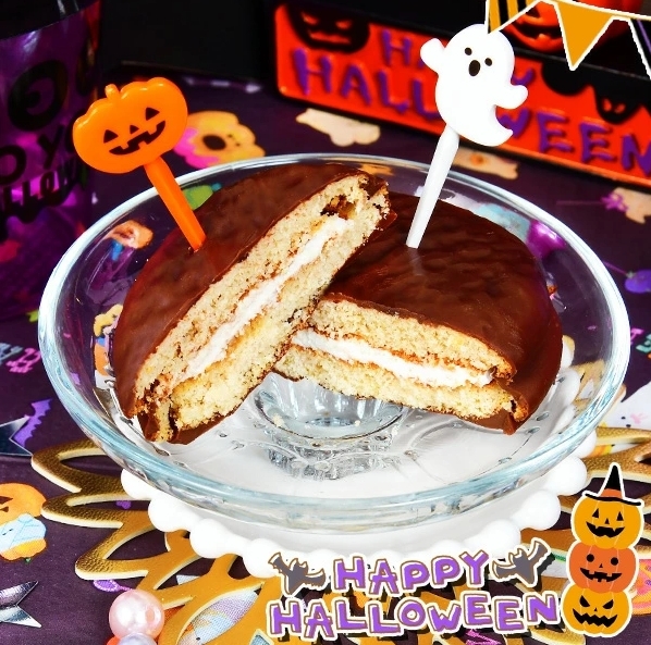 🎃 ช็อกโก้พาย/พายช็อคโกแลต Lotte Choco Pie Halloween Party Pack 9 ชิ้น 🎃