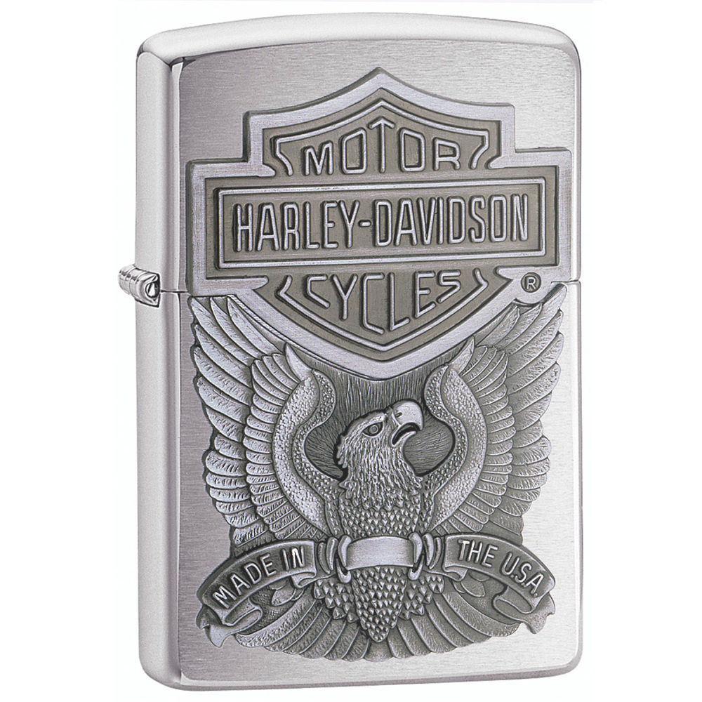 ไฟแช็ค Zippo แท้ "Harley Davidson" #Zippo Code 200HD.H284 แท้นำเข้า 100%