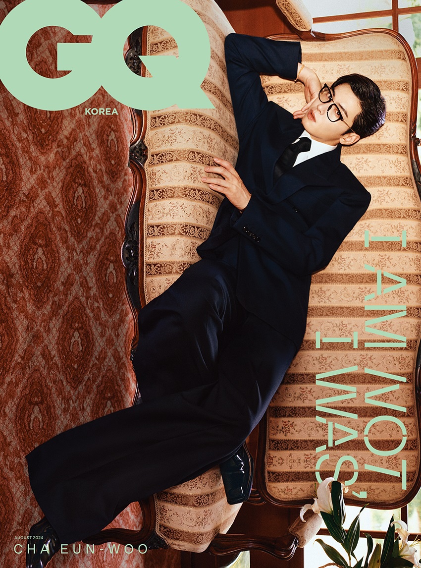 PRE. หนังสือ GQ Korea AUGUST 2024 (Cover : chaeunwoo)