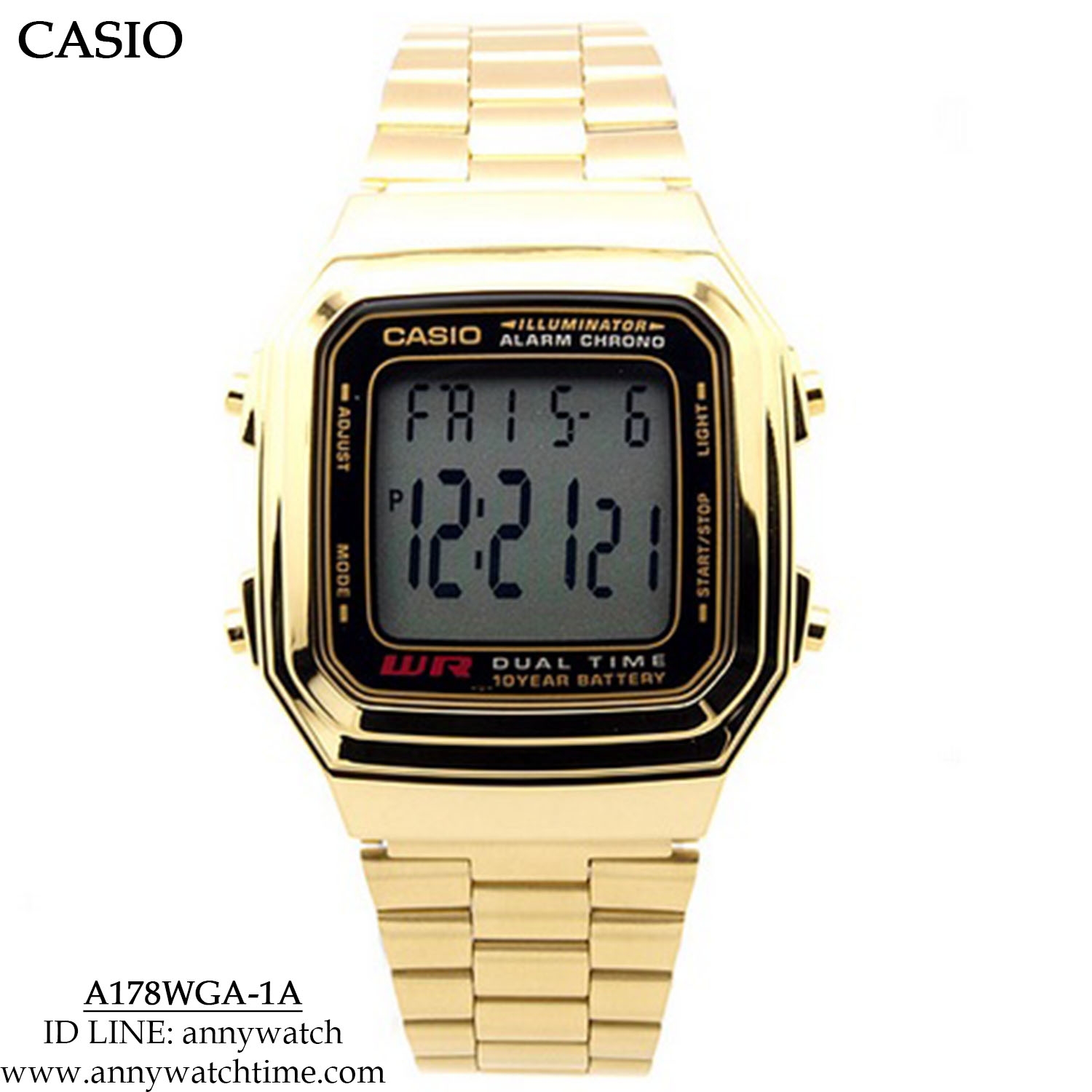 CASIO A178WGA-1A