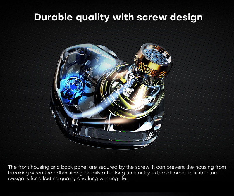 KEFINE Klean หูฟัง IEMs ไดรเวอร์ Dynamic สายชุบเงิน เปลี่ยนท่อนำเสียงได้ ประกันศูนย์ไทย