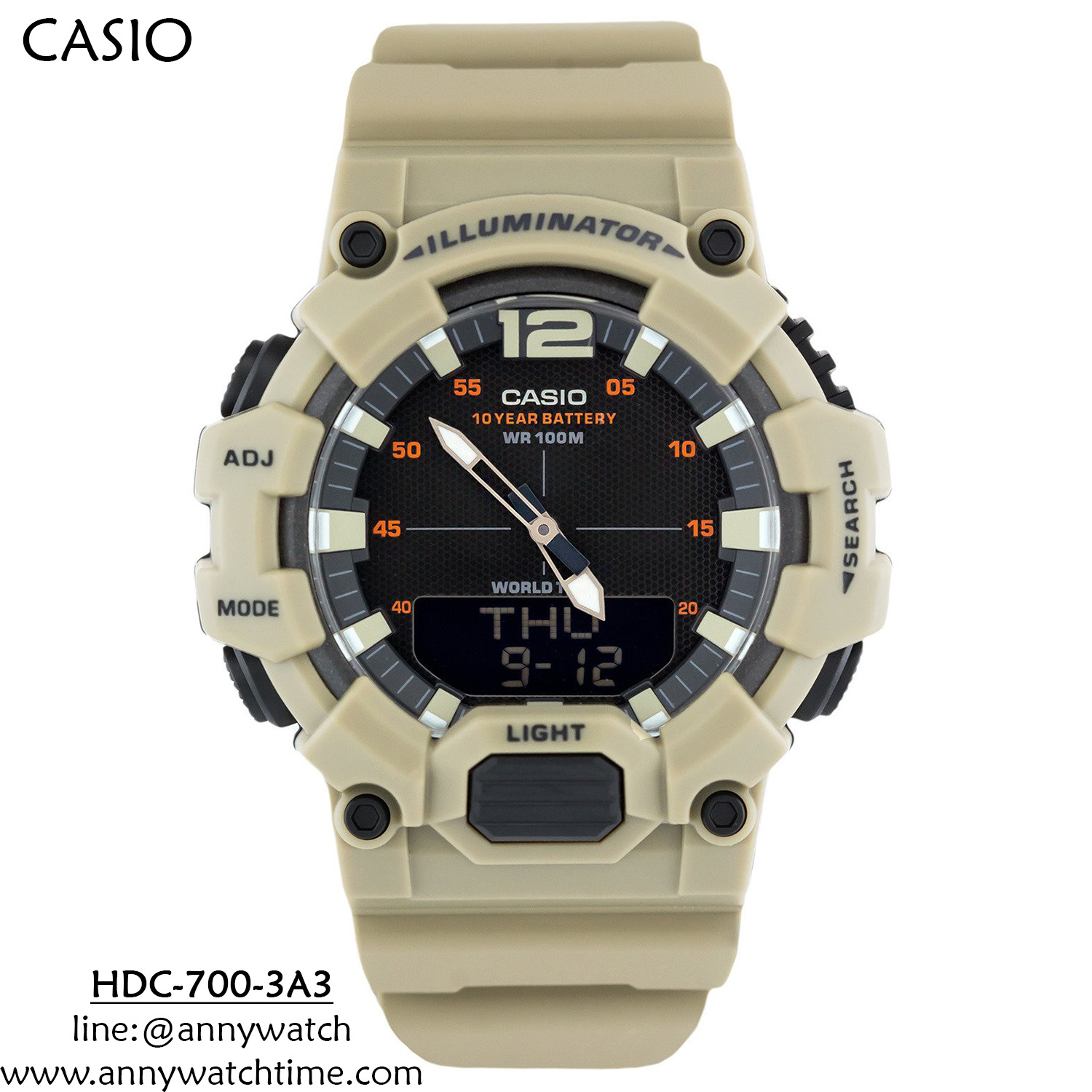 CASIO HDC-700-3A3