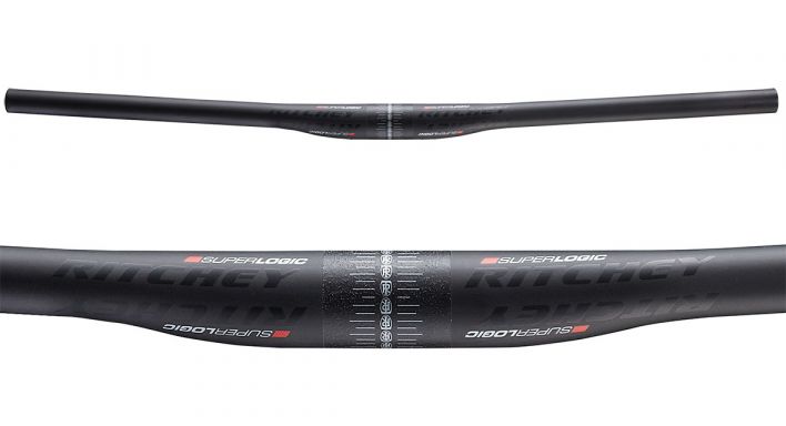 RITCHEY แฮนด์ตรงคาร์บอน MTB, SUPERLOGIC Carbon Handlebar, คาบ้อน, 710MM