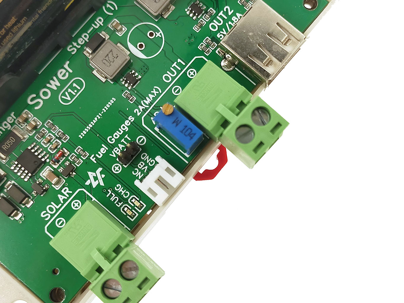 Sower V1 กล่องจ่ายไฟพลังงานแสงอาทิตย์สำหรับอุปกรณ์ IoT