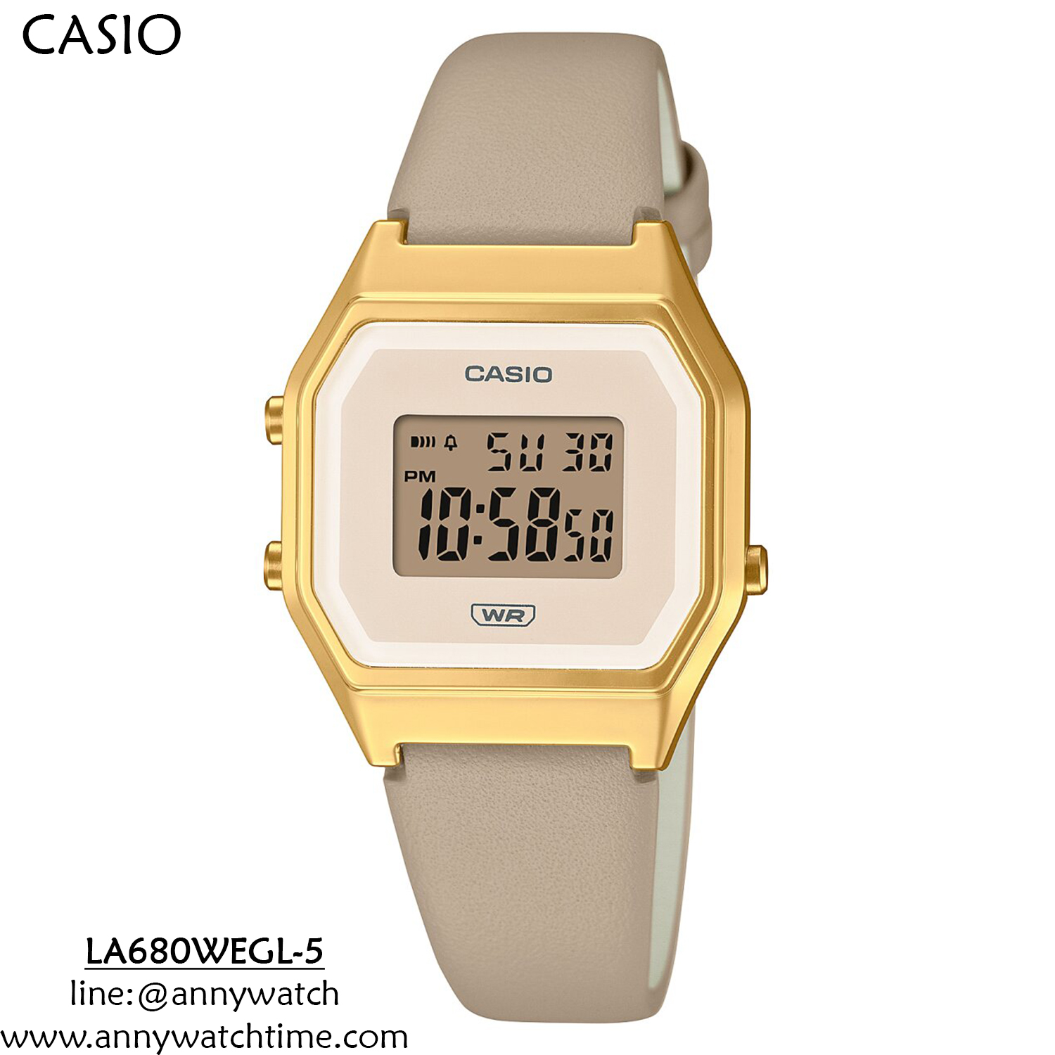 CASIO LA680WEGL-5