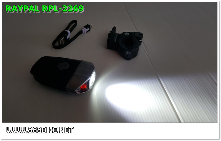 ไฟหน้า Raypal USB rechargable ,RPL-2269