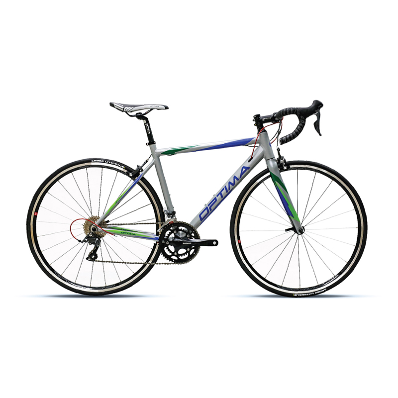 จักรยานเสือหมอบ OPTIMA Corsa R2000 ชุดเกียร์ New Claris 2x8 Spd ตะเกียบคาร์บอน 2020