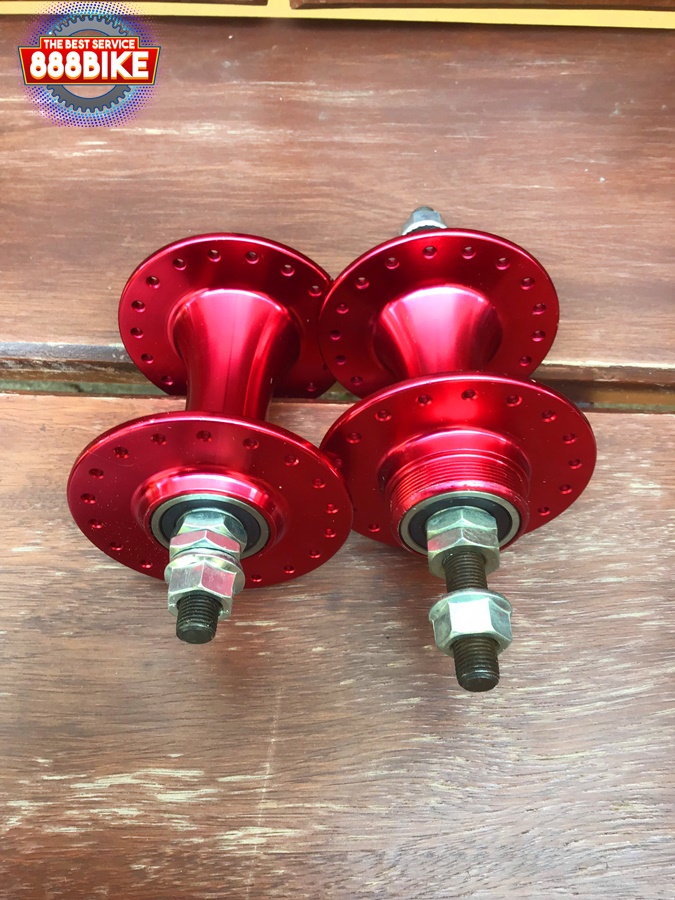 ดุมฟิกเกียร์ Chaser อัลลอยด์ แบร์ริ่ง 36 รู มีสีแดง,ขาว,เงินและ ทอง