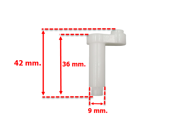 #FE8 แกนเฟืองตัวL, ขาส่ายตัว L