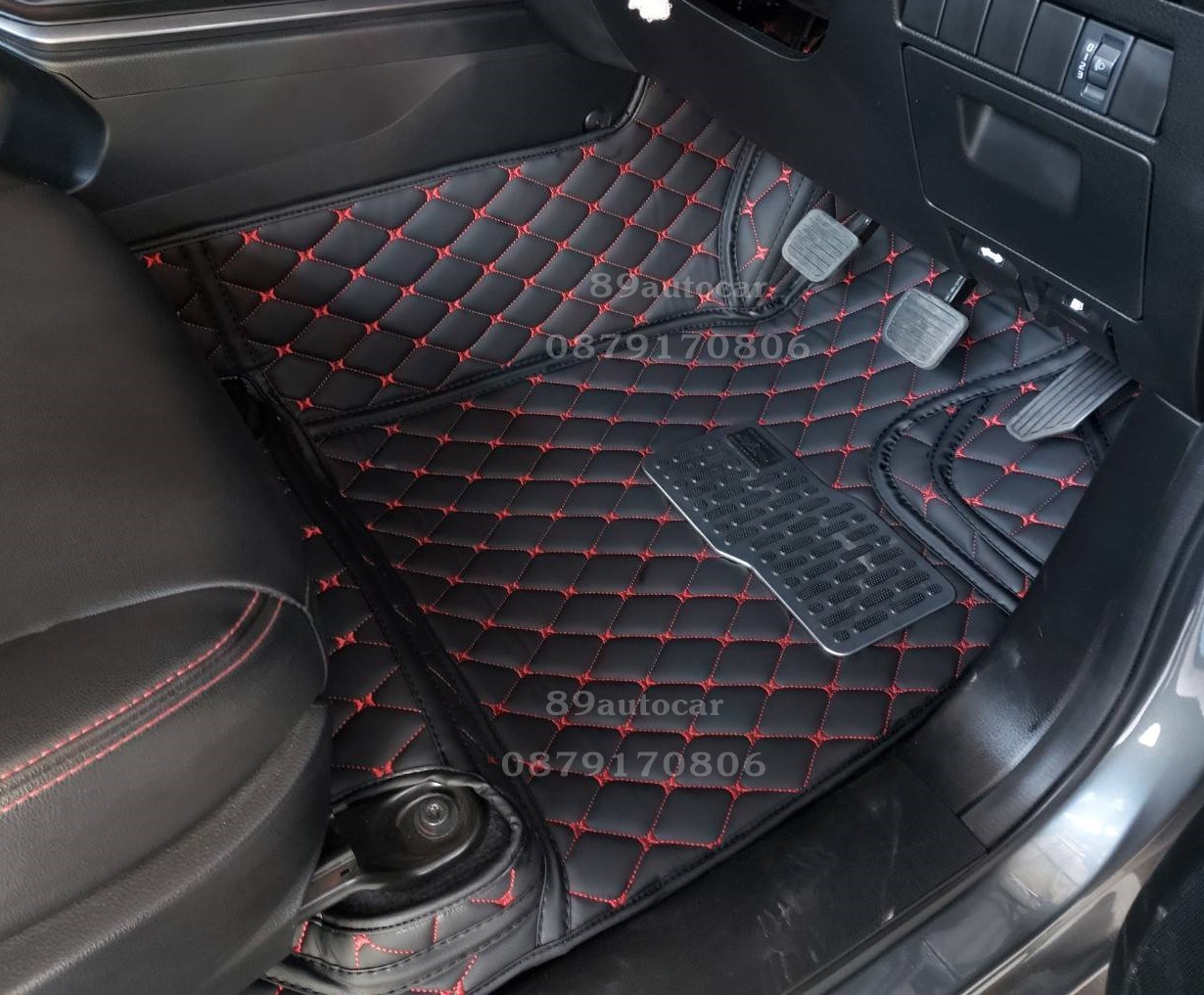 พรม6ดี ปูพื้นรถยนต์ All New Isuzu D-Max Cab 2020 เข้ารูป