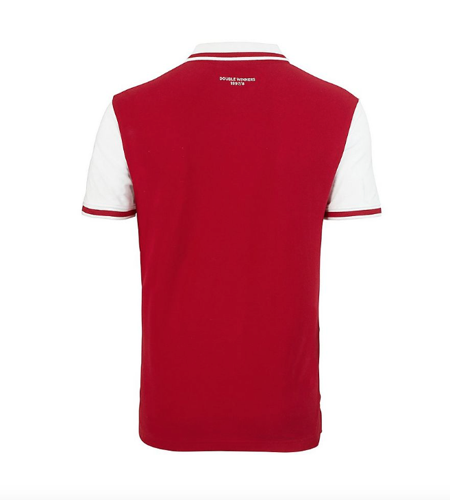 เสื้อโปโลอาร์เซนอล HERITAGE DOUBLE WINNERS ของแท้