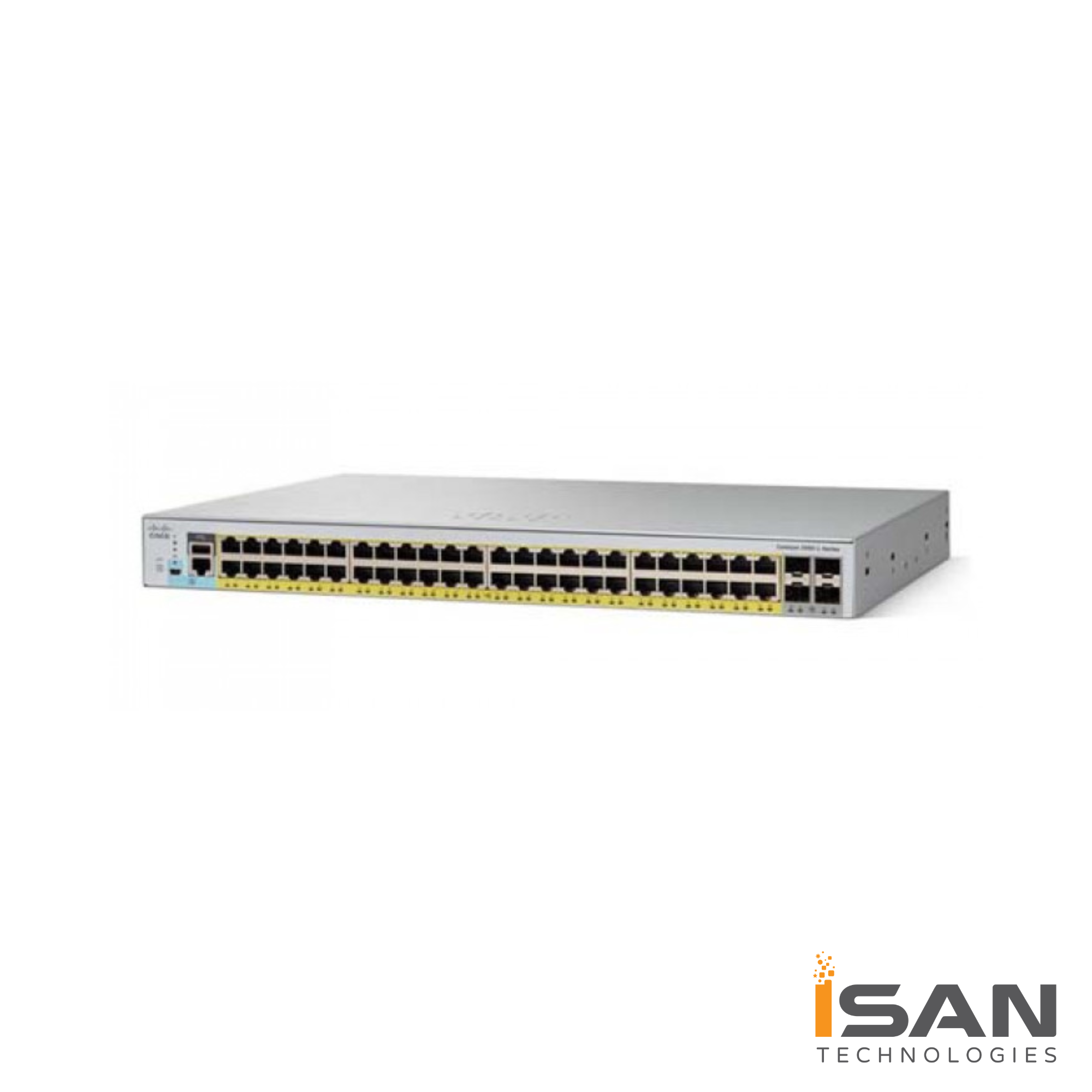 WS-C2960L-48PQ-LL Cisco Catalyst 2960L 48 port GigE PoE+, 4x10G SFP+, Lan Lite