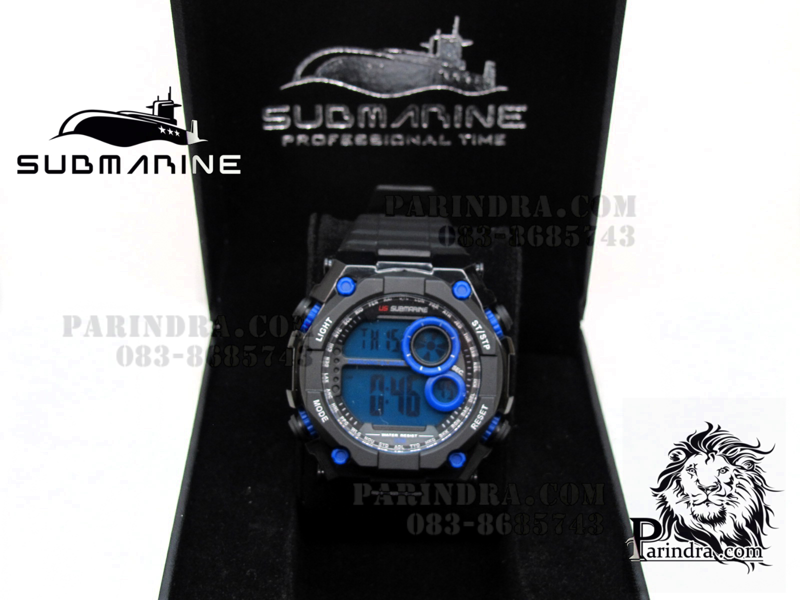 นาฬิกา US submarine TP1330M ดำ-น้ำเงิน