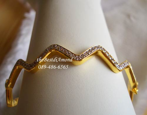 BB028+++กำไล Wave Style+++กำไลstyle modern ดูโฉบเฉี่ยว เปรี้ยว แอบน่ารักในตัว แบบไม่เวอร์มาก แต่งานสวย ใส่ติดข้อมือได้เลย ไม่ควรพลาดค่ะ