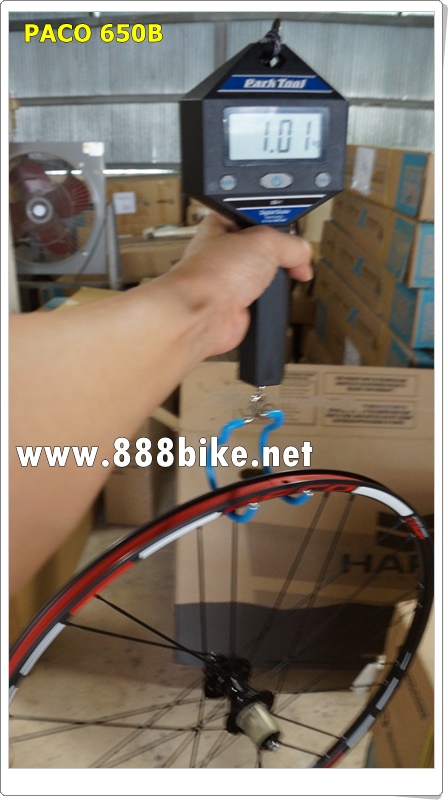 ชุดล้อสำเร็จ ล้อเสือภูเขาPACO WT27.5 (650B) ซี่ลวดแบน AERO 2017 Bearing " โม่ 9-10 sp