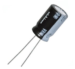 (สั่งขั้นต่ำ 10 ตัว) C คาปาซิเตอร์ 220uF 16V 2000hrs 105°C Size 6.3x11mm ระยะห่างขา 5.0mm