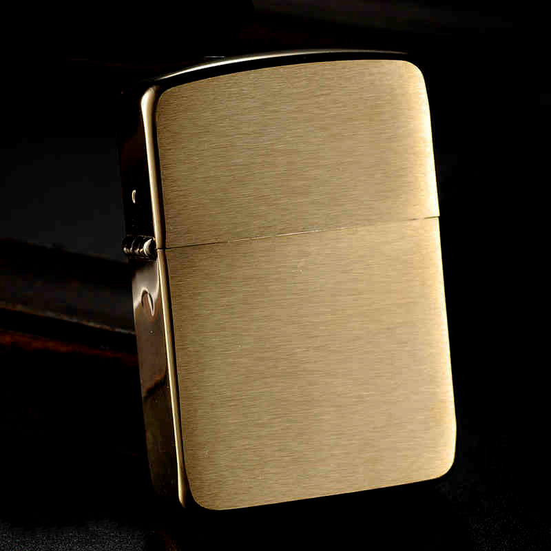 ไฟแช็ค Zippo แท้ " Zippo 1941 Replica™ Brushed Brass " แท้นำเข้า 100%