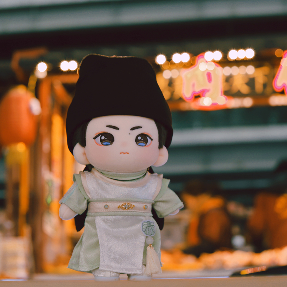 ชุดตุ๊กตา ไป๋หลี่หงอี้ ชุดเขียว (20 cm.) จากซีรี่ย์ ตำนานลั่วหยาง