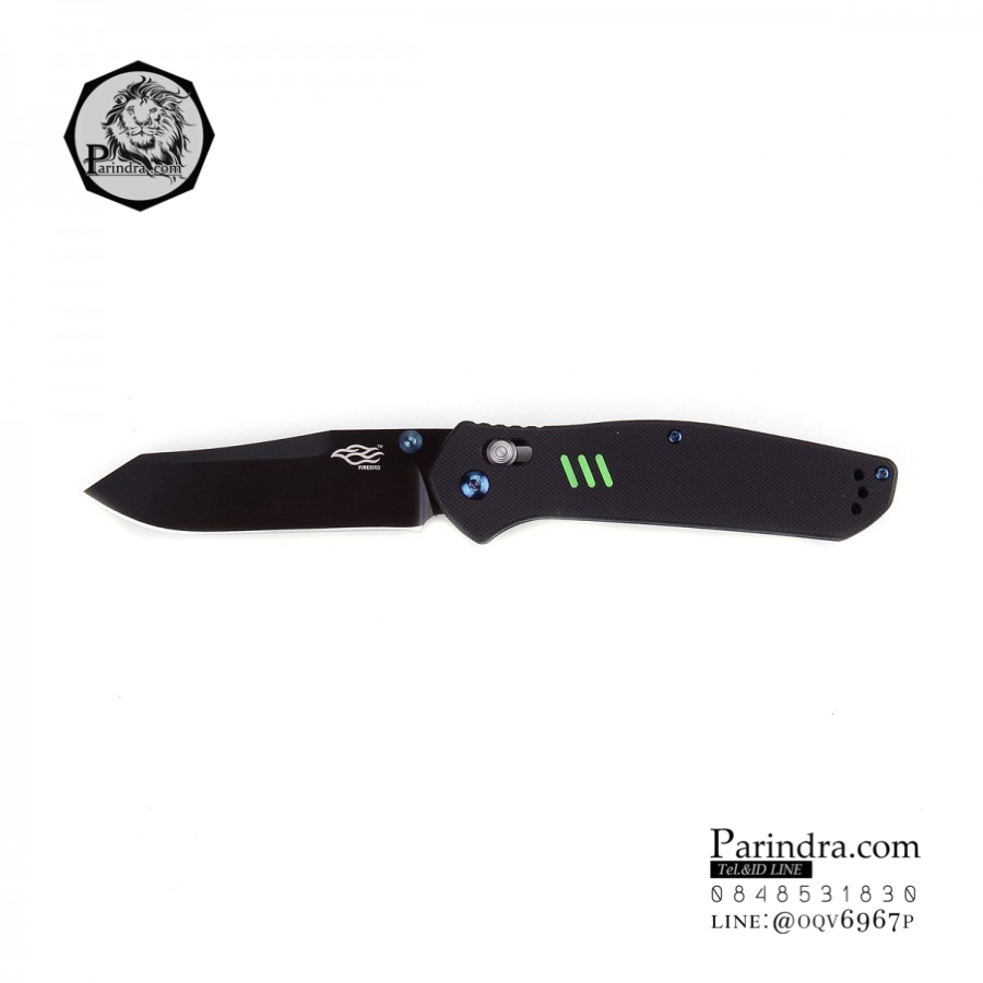 มีดพับ Ganzo รุ่น KNIFE FIREBIRD F7563 BK ด้ามสีดำใบมีดำ ของแท้ 100%