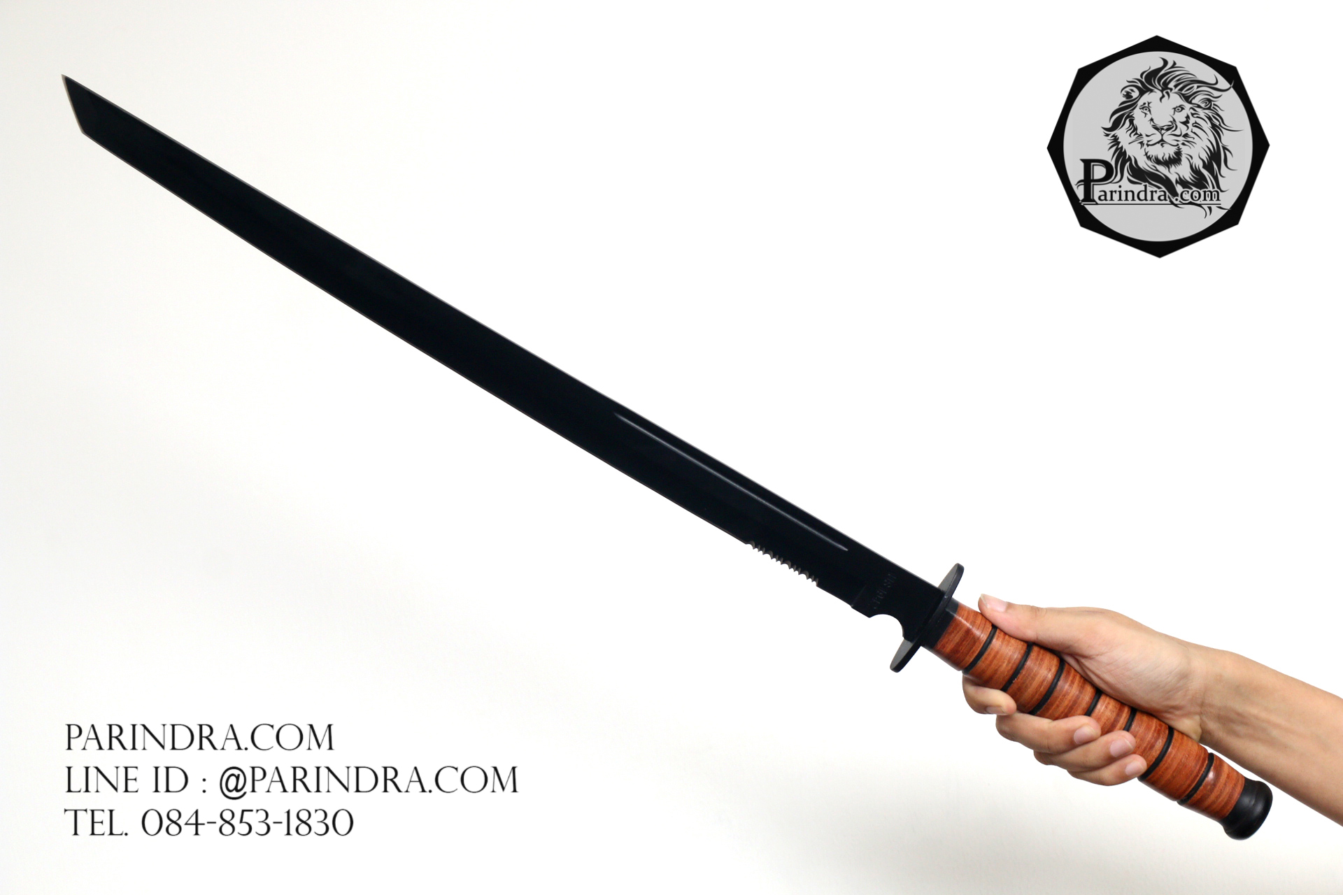 มีดดาบด้ามหนังอัด ปลายมีด Tanto US 1942 ขนาด 28 นิ้ว