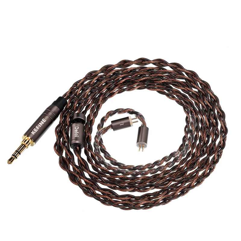 KEFINE Delci หูฟัง IEMs ไดรเวอร์ Dynamic 10 มม. ไดอะแฟรม DLC+PU ให้เสียงความละเอียดสูง ประกันศูนย์ไทย