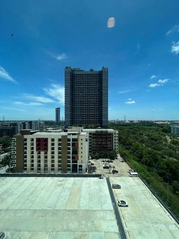 ให้เช่าคอนโด เทอร์ร่า เรสซิเดนซ์ 30 ตร.ม.ห้องใหม่ เฟอร์ครบ เครื่องใช้ไฟฟ้าครบ ติดธรรมศาสตร์รังสิต