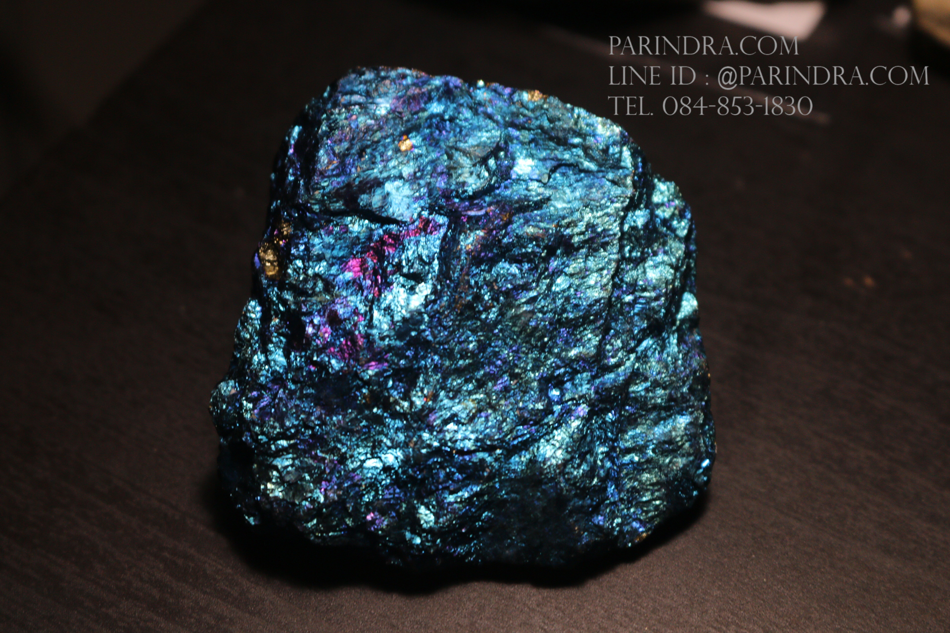 สินแร่นกยูง PEACOCK ORE (Bornite) ขนาด 138 กรัม #BOR001