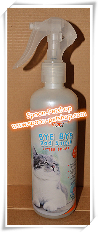 Bearing Bad Smell Litter Spray สเปรย์ แบร์ริ่ง กำจัดกลิ่น ห้องน้ำแมว ทรายแมว 250ml