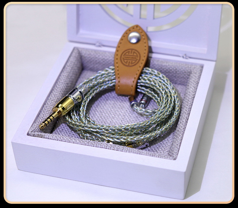 ขาย Hakugei Bifrost สายอัพเกรดหูฟังถักผสม ทอง, เงิน, ทองแดง, Graphene