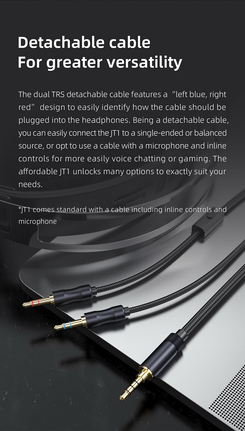 FiiO Jade Audio JT1 หูฟัง Headphones ประสิทธิภาพสูง ประกันศูนย์ไทย