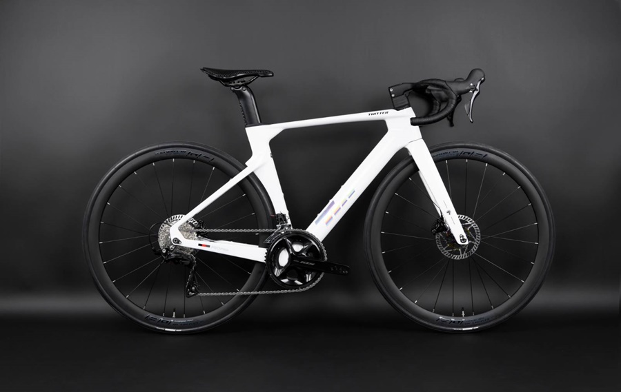 จักรยานเสือหมอบ TWITTER R10 PRO Disc Brake เกียร์ SHIAMANO 105 24Speed Full Carbon NEW2025