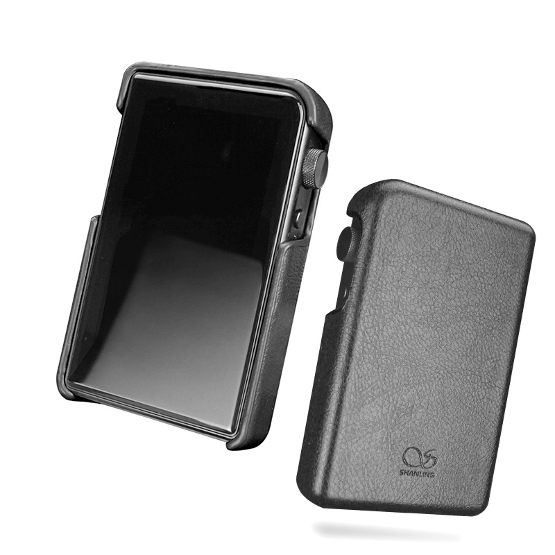 **สินค้ามีตำนิ** เคสหนังสำหรับ Shanling M2s ช่วยป้องกันเครื่องเล่นจากรอยขีดข่วน