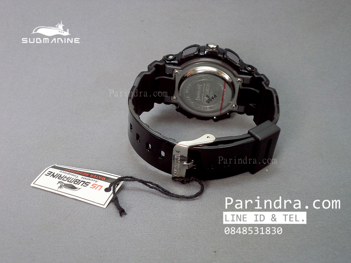 นาฬิกา US submarine Adventure Protector รุ่น TP3163L สีดำ-เทา