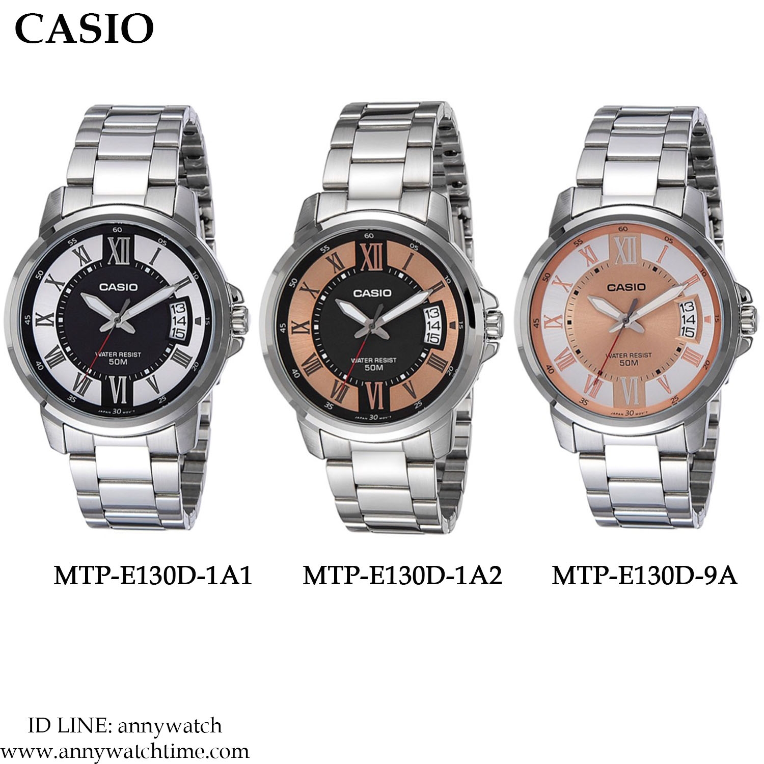 CASIO MTP-E130D-1A2