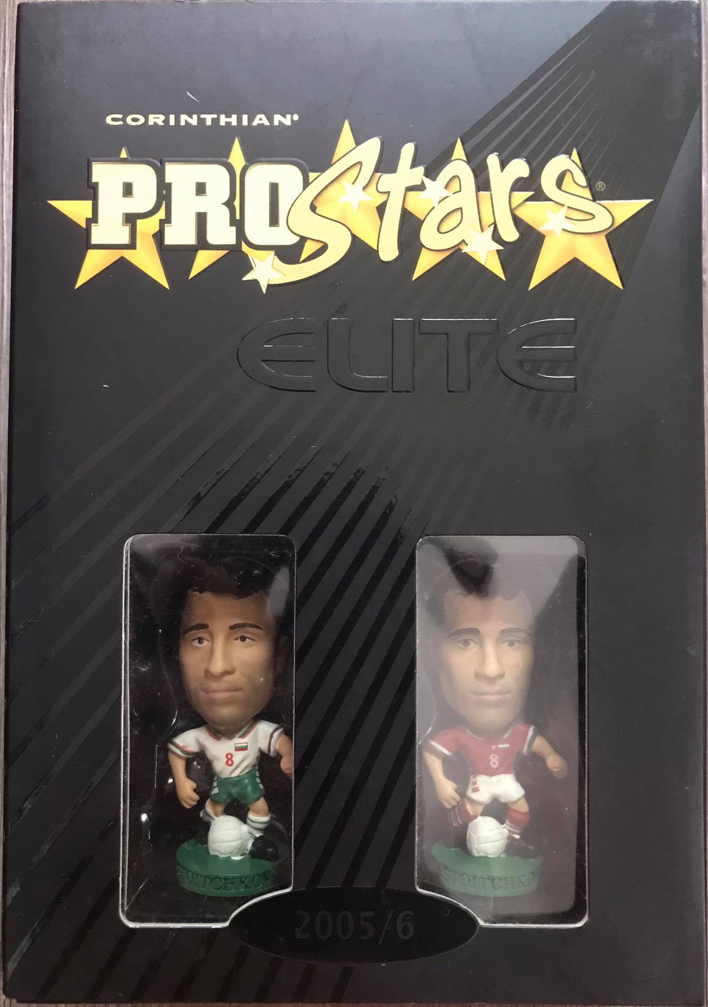 ตุ๊กตาโมเดลนักฟุตบอล ฮ.สตอยช์คอฟ ทีมชาติบัลแกเรีย โครินเธียน โปรสตาร์ - ProStars Elite Limited Edition Series ใหม่ / H.STOICHKOV BULGARIA National Football Team Corinthian ProStars Football Figure - ProStars Elite Limited Edition Series NEW