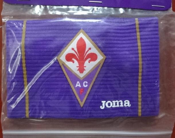 ปลอกแขนกัปตันทีม ฟุตบอล สโมสรฟิออเรนติน่า - ตราสโมสร ACF ใหม่ / FIORENTINA Football Club Captain Armband - ACF Logo NEW
