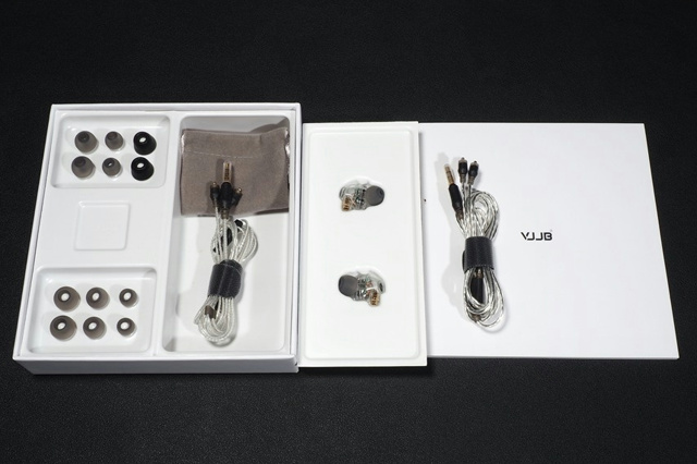 ขาย VJJB N1 หูฟัง 2 ไดรเวอร์ถอดสายได้ มาพร้อมสาย2in1 สายธรรมดา และ ไมค์ 2 เส้นในชุด