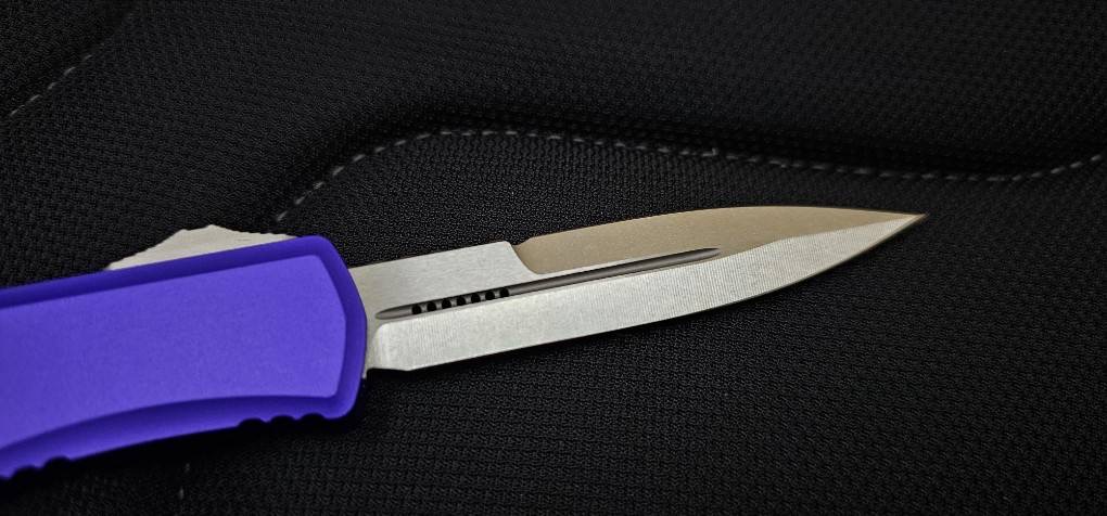 Microtech Automatic Pocket Knife Hera II Mini OTF Purple