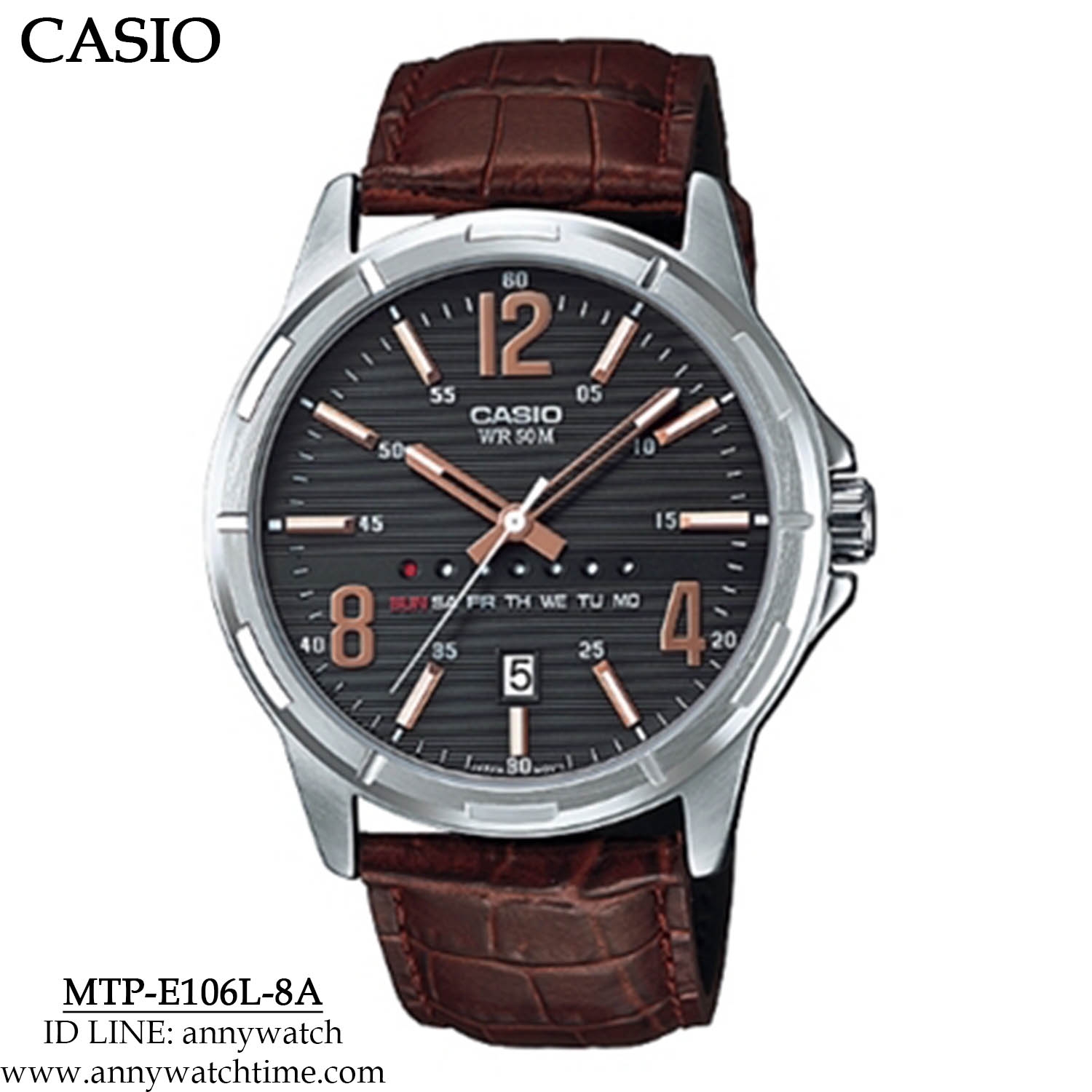 CASIO MTP-E106L-8A