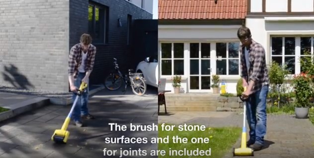 เครื่องขัดพื้น ขัดตะไคร่น้ำ Gloria รุ่น MultiBrush